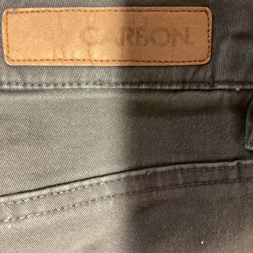 Carbon Women's‎ Mid Rise Freedom Flex Skinny Jeans Size 30/32 Gray Stretch - Picture 11 of 11